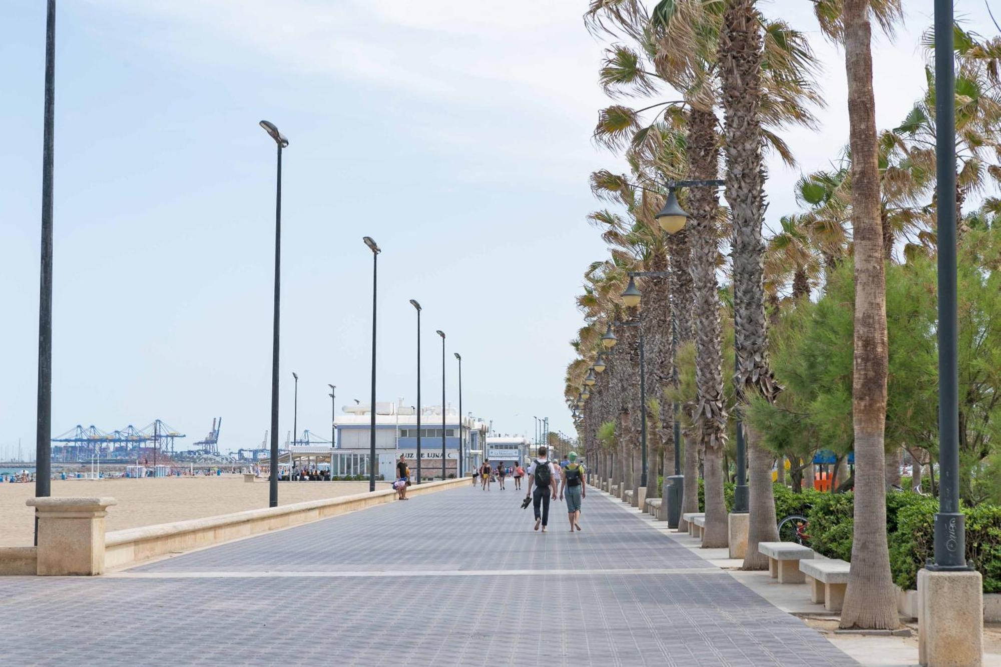 Apartup Las Arenas Beach Valencia Exterior photo
